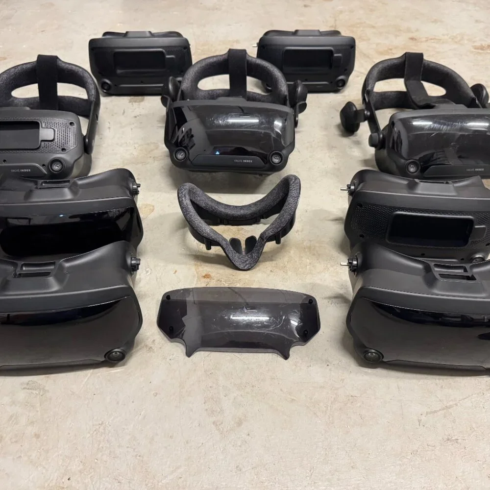 🔥 9x VALVE INDEX VR HEADSET Bundle – For Parts/Repair – Untested Mixed Lot 🔥